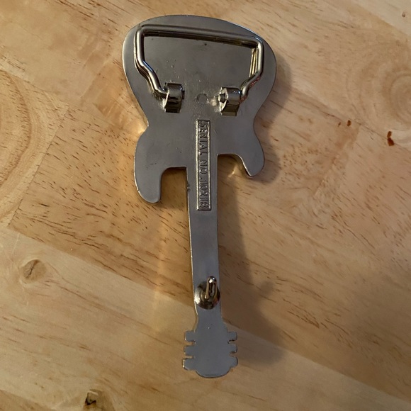 Rockstar Belt buckle Serial No. 10218 rhinestones GREY1 - Picture 2 of 2